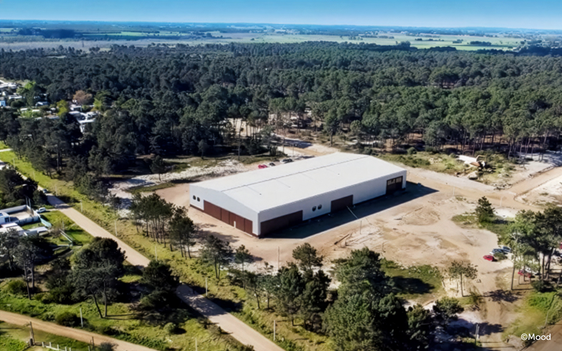 Stabilimento MOOD per la prefabbricazione di case in legno, Uruguay