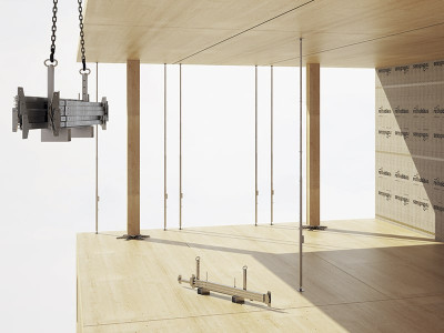 aplicación-soporte-de-montaje-para-casas-de-madera-giraffe