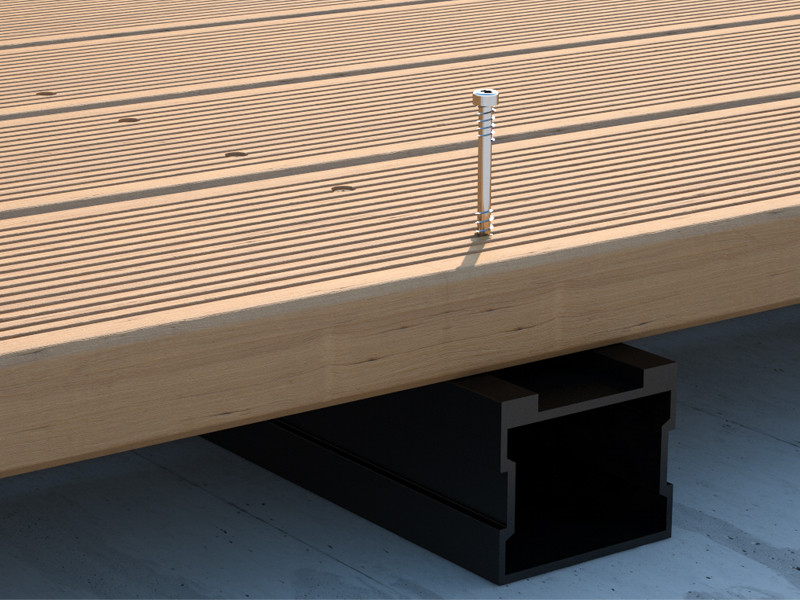 aplicación-tornillo-autoperforante-madera-madera -aluminio-kka-aisi-410