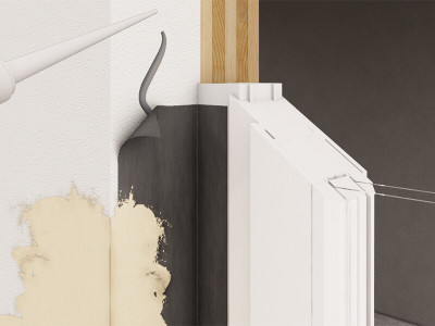 aplicación-cinta-enfoscable-con-tira-adhesiva-de-montaje-plaster-band-lite