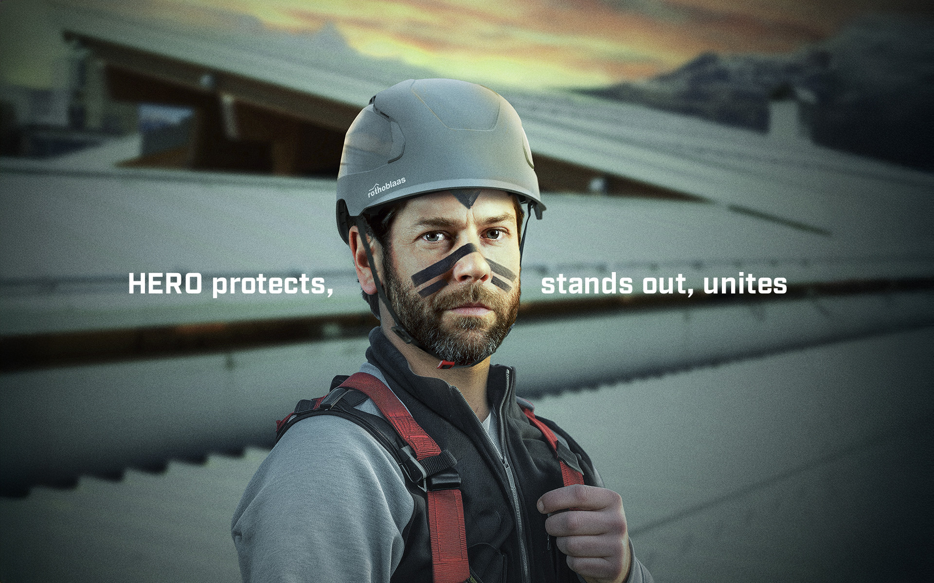 Back  Casco antinfortunistico con certificazione EN 397:2025 Tipo II – HERO